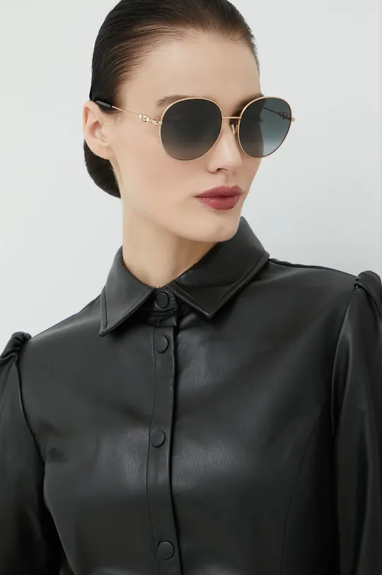 Солнцезащитные очки Jimmy Choo  Металл, Пластик