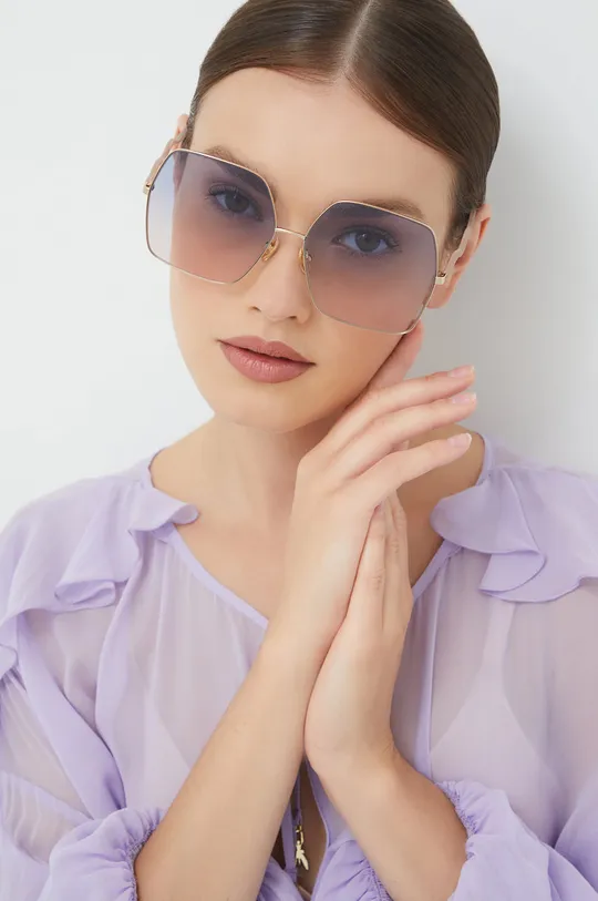 vijolična Sončna očala Chloé Ženski