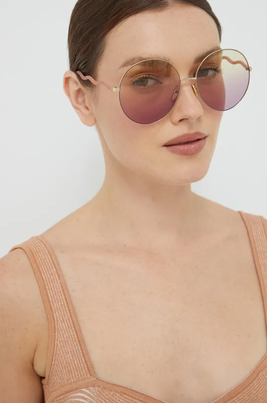 vijolična Sončna očala Chloé Ženski