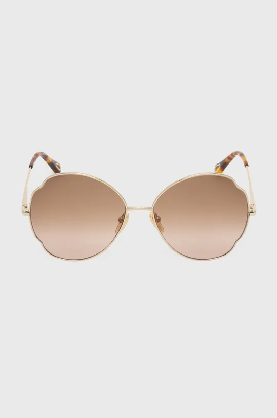 Солнцезащитные очки Chloé  Металл