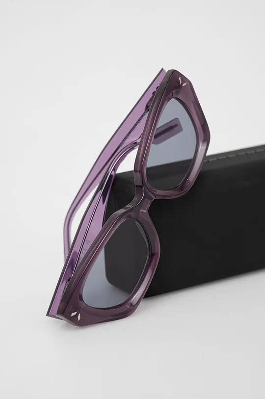 fioletowy MCQ okulary przeciwsłoneczne