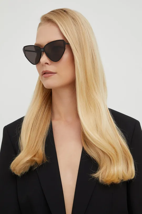 fekete Balenciaga napszemüveg Női