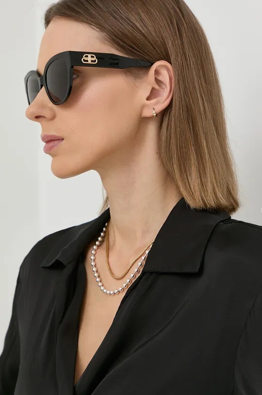 чорний сонцезахисні окуляри Balenciaga Жіночий