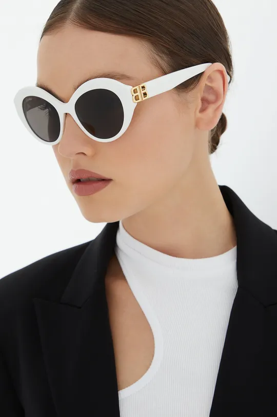 белый Солнцезащитные очки Balenciaga Женский