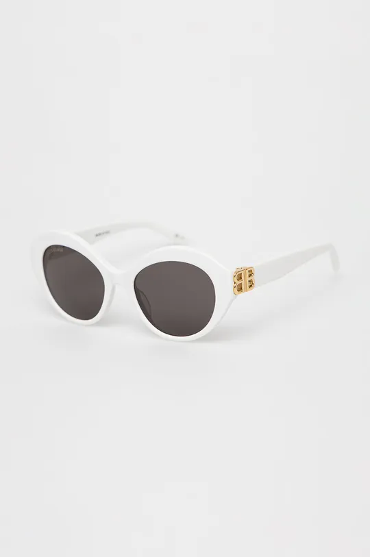 Balenciaga okulary przeciwsłoneczne biały