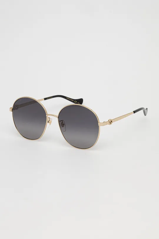 Сонцезахисні окуляри Gucci золотий