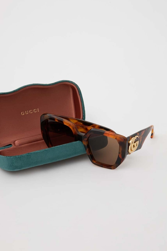 marrone Gucci occhiali da sole