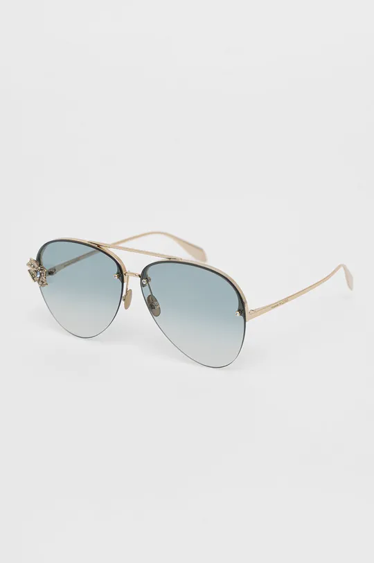 Γυαλιά ηλίου Alexander McQueen χρυσαφί