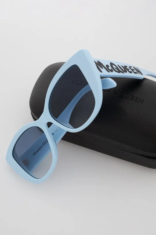 modrá Slnečné okuliare Alexander McQueen