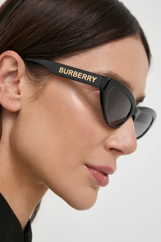 czarny Burberry okulary przeciwsłoneczne DEBBIE Damski