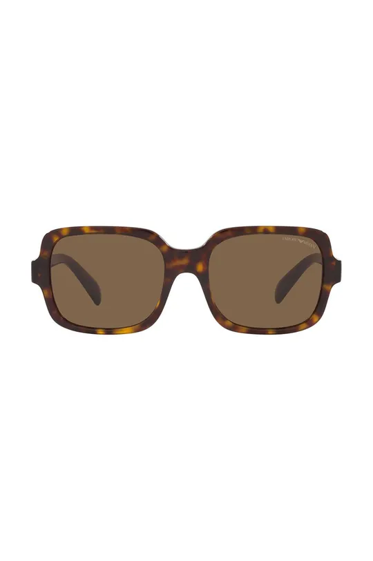 Emporio Armani okulary przeciwsłoneczne brązowy