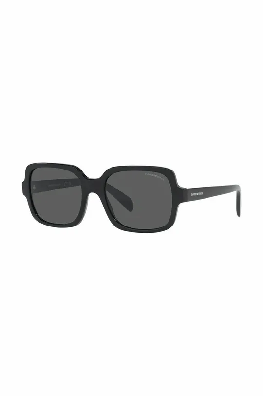 czarny Emporio Armani okulary przeciwsłoneczne Damski