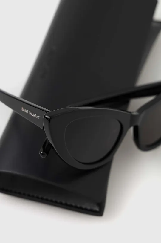чёрный солнцезащитные очки Saint Laurent