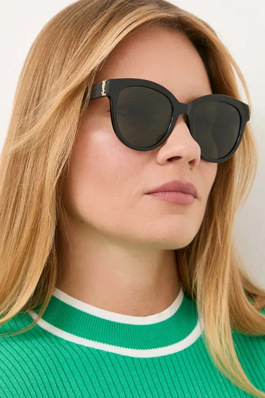 чорний сонцезахисні окуляри Saint Laurent Жіночий