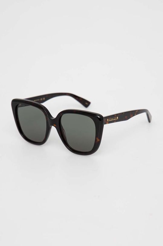 Gucci okulary przeciwsłoneczne GG1169S ciemny brązowy