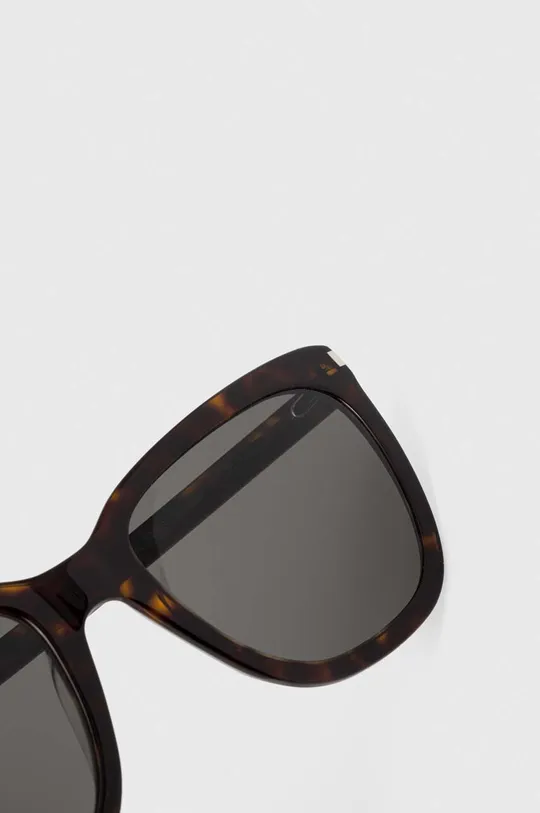 brązowy Saint Laurent okulary