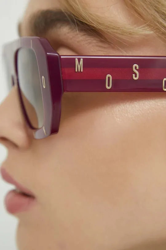 lila Moschino napszemüveg