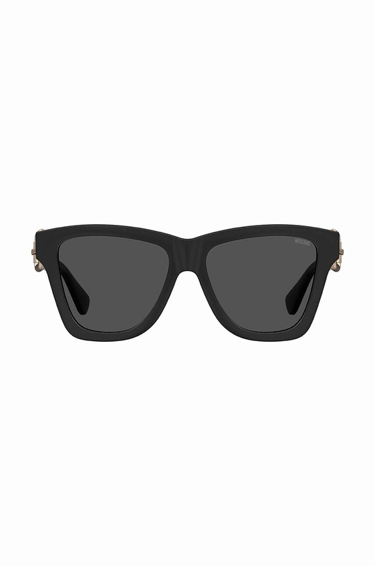 czarny Moschino okulary przeciwsłoneczne