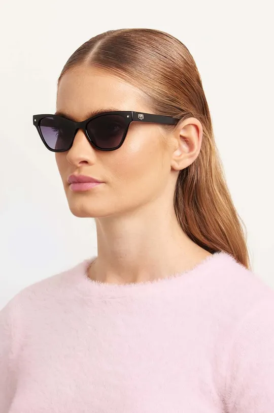 črna Sončna očala Chiara Ferragni 1020/S Ženski