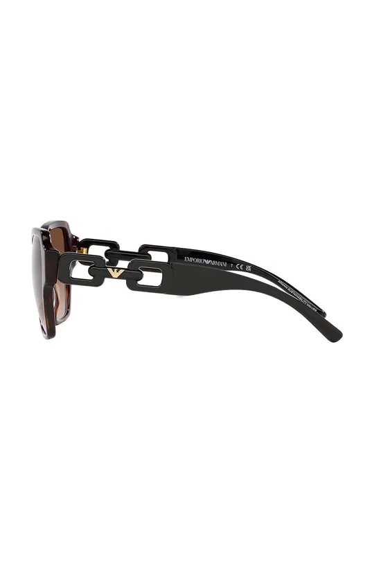 brązowy Emporio Armani okulary przeciwsłoneczne
