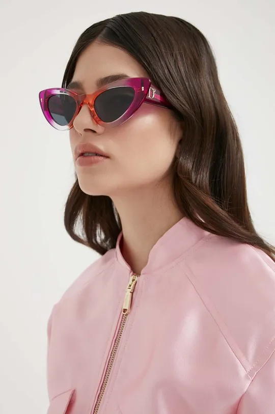 różowy DSQUARED2 okulary przeciwsłoneczne Damski
