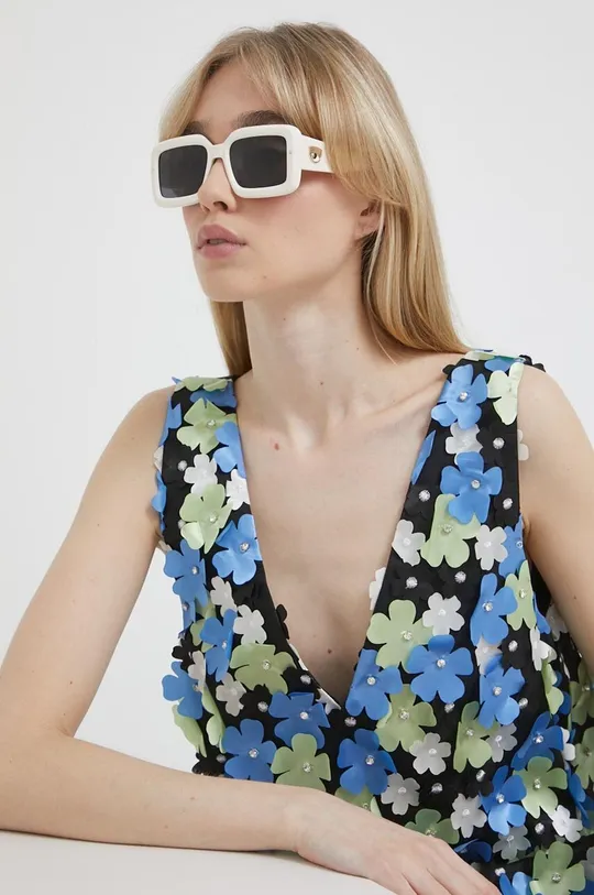 biały Chiara Ferragni okulary przeciwsłoneczne Damski