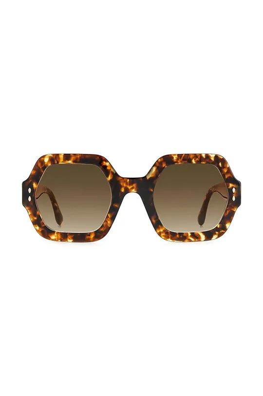 brązowy Isabel Marant okulary przeciwsłoneczne