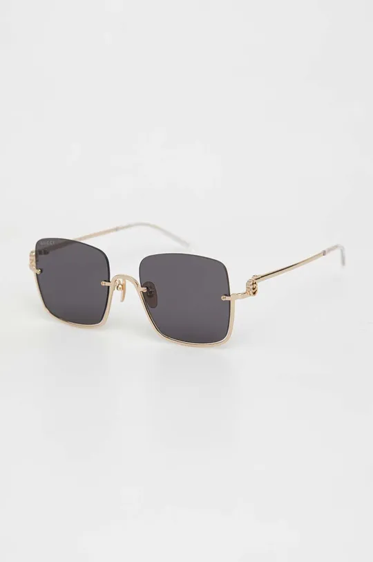 Сонцезахисні окуляри Gucci золотий