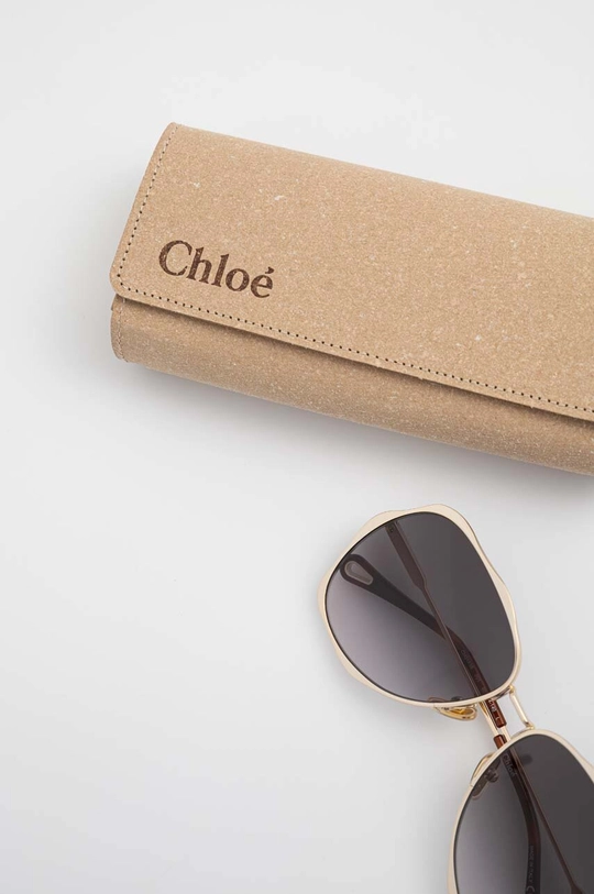 золотий Сонцезахисні окуляри Chloé CH0183S