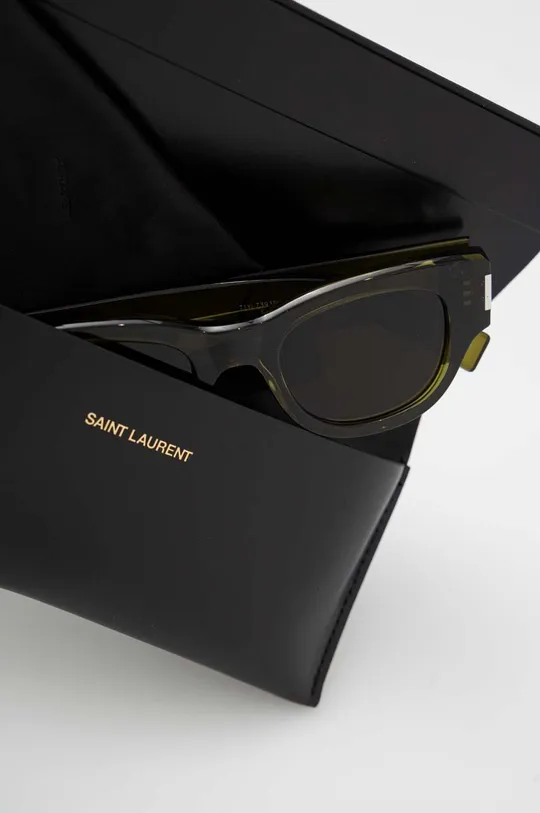 зелёный Солнцезащитные очки Saint Laurent