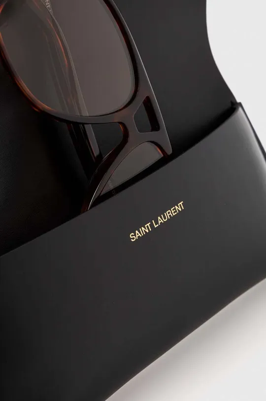 rjava Sončna očala Saint Laurent