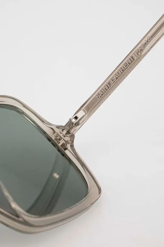 szary Saint Laurent okulary przeciwsłoneczne