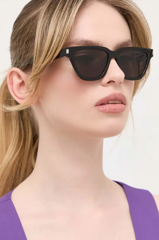 чёрный Солнцезащитные очки Saint Laurent Женский