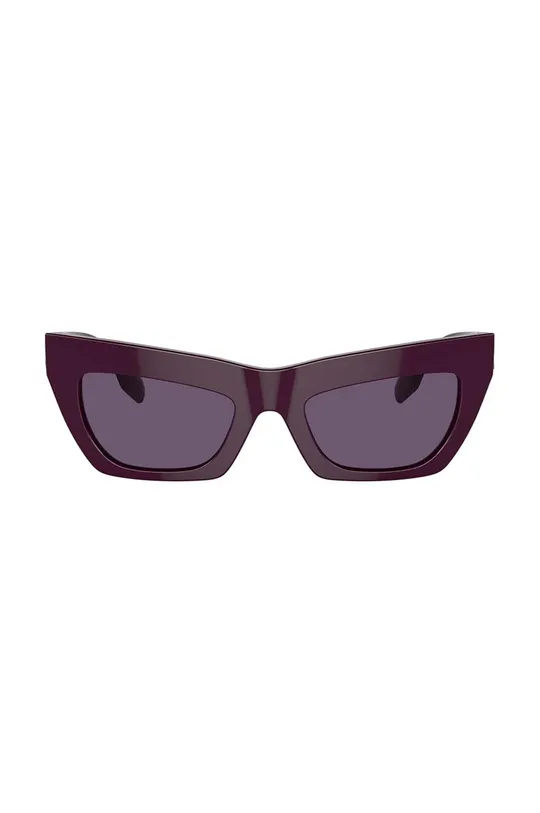 Burberry okulary przeciwsłoneczne fioletowy