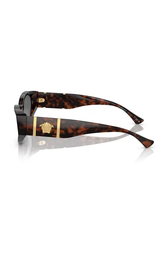 brązowy Versace okulary przeciwsłoneczne 0VE4454