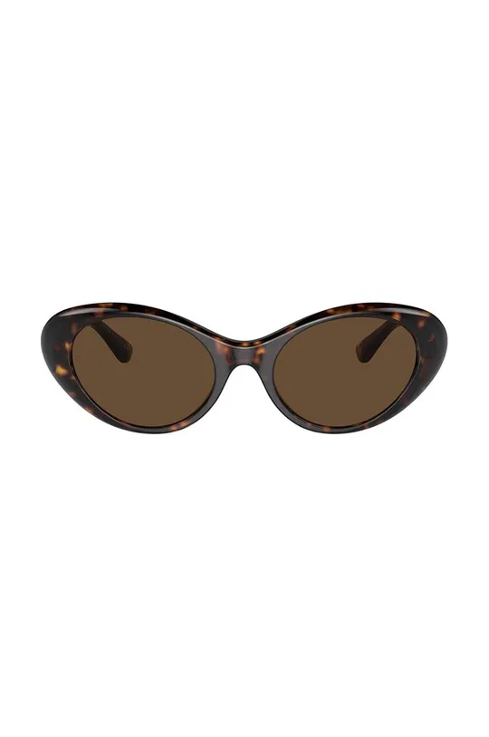 brązowy Versace okulary przeciwsłoneczne Damski