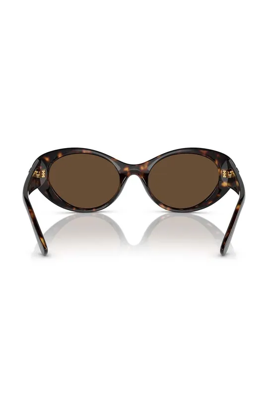brązowy Versace okulary przeciwsłoneczne