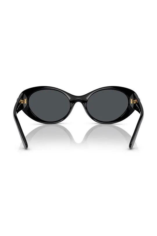 czarny Versace okulary przeciwsłoneczne