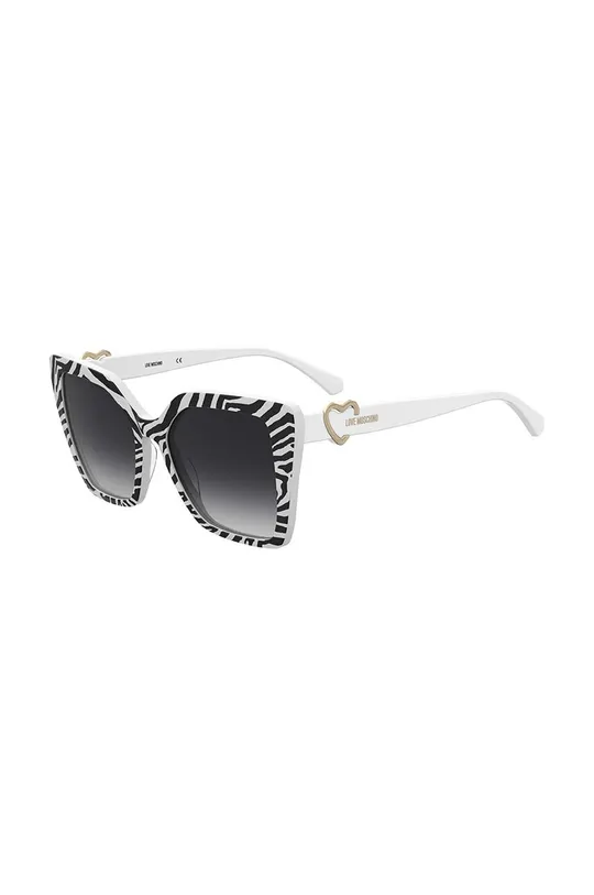 Slnečné okuliare Love Moschino biela