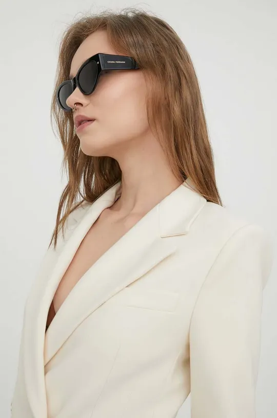 чёрный Солнцезащитные очки Chiara Ferragni Женский