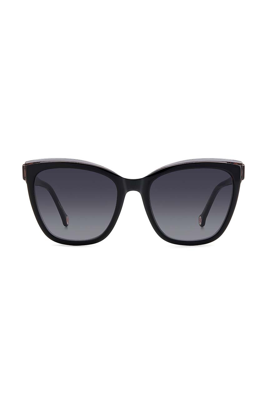 Carolina Herrera okulary przeciwsłoneczne damskie kolor czarny HER 0188 ...