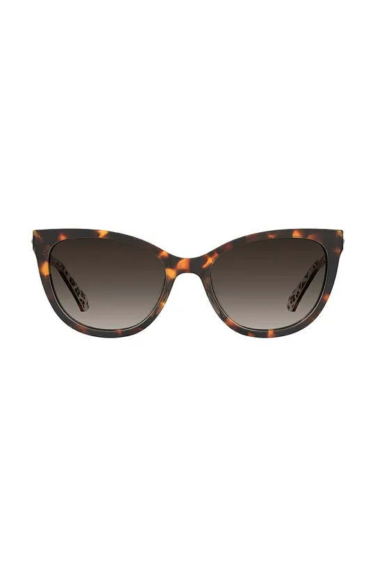 brązowy Love Moschino okulary przeciwsłoneczne