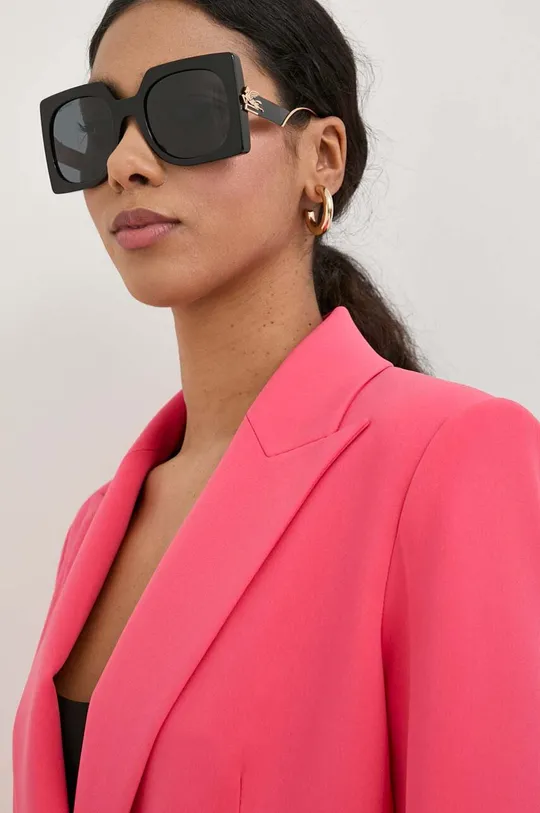 чорний Сонцезахисні окуляри Etro Жіночий
