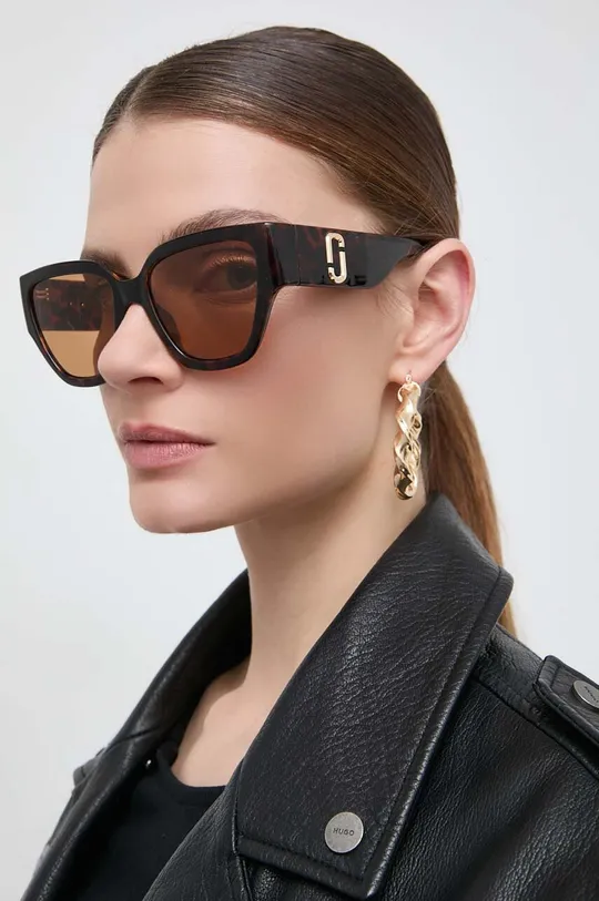 brązowy Marc Jacobs okulary przeciwsłoneczne Damski