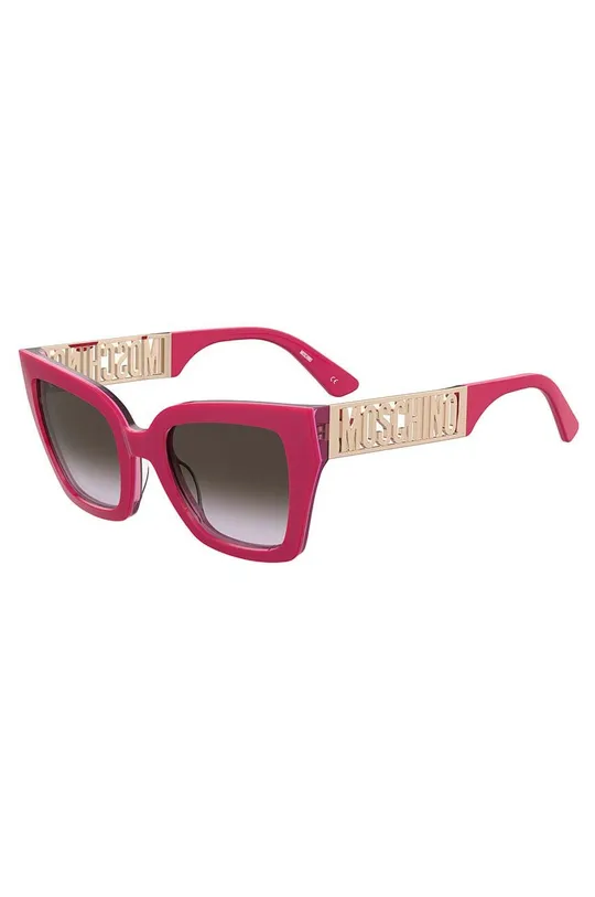 Moschino okulary przeciwsłoneczne różowy