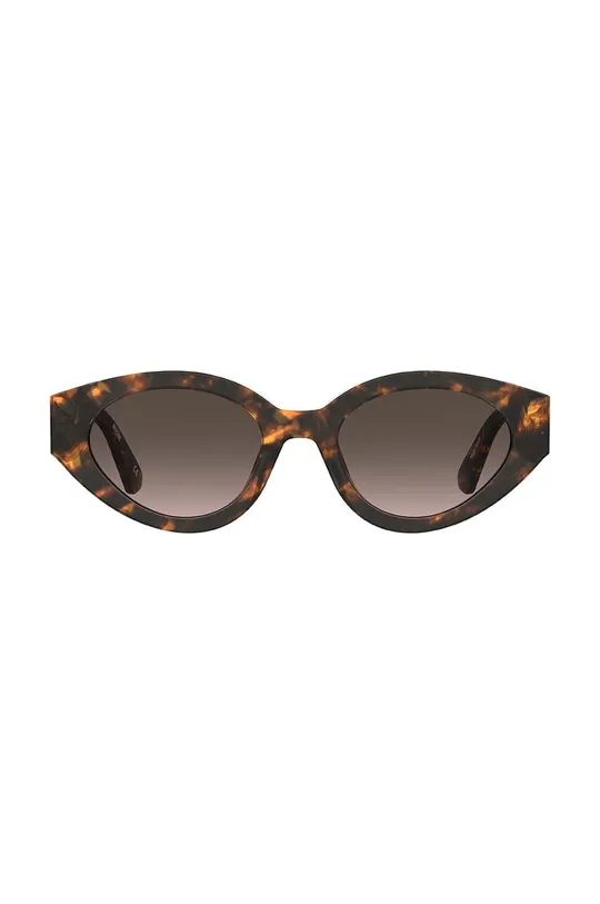 hnedá Slnečné okuliare Moschino