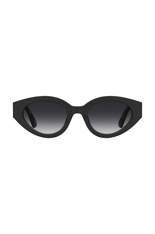 czarny Moschino okulary przeciwsłoneczne
