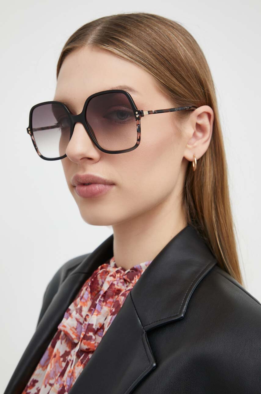 Carolina Herrera okulary przeciwsłoneczne damskie kolor czarny HER 0244 ...