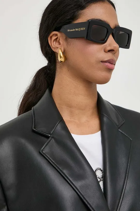 crna Sunčane naočale Alexander McQueen Ženski
