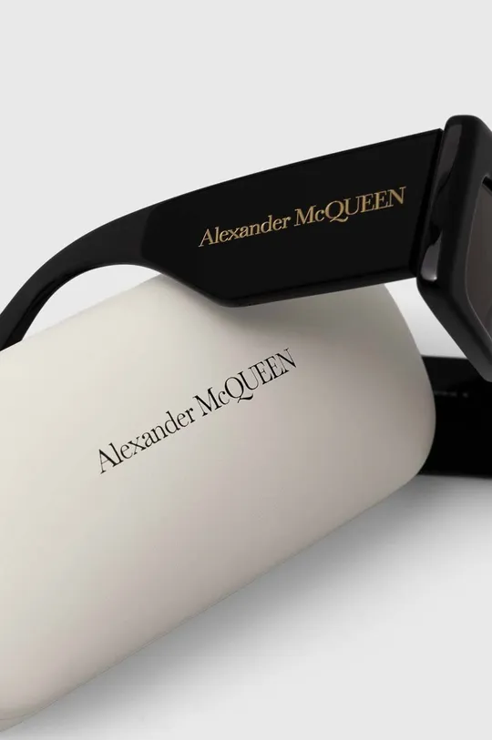 nero Alexander McQueen occhiali da sole
